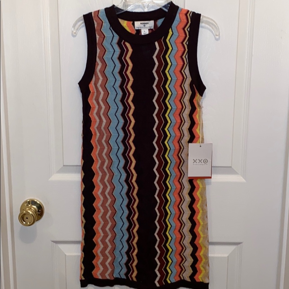 NWT; Missoni for Target zig zag chevron dress